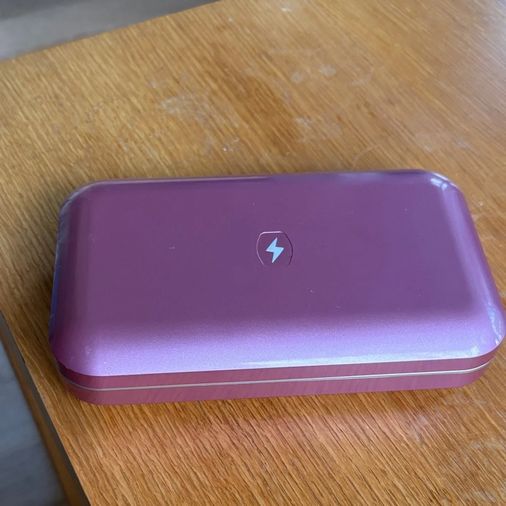 PhoneSoap UV Sanitizer Box with Charger, Pink - Picture 2 of 7